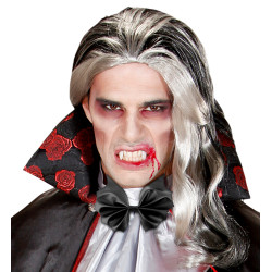 Čierna motýliková kravata